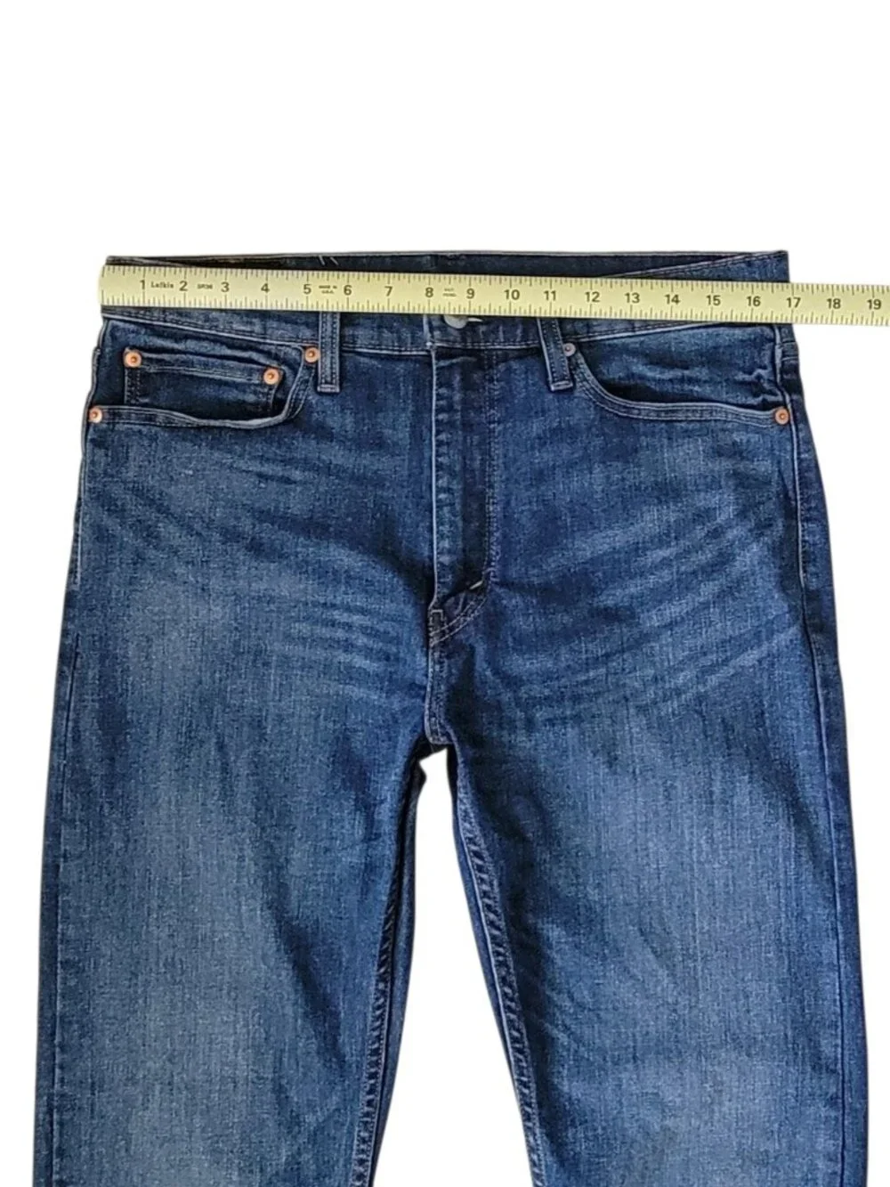 Men's 513 Levi's Blue Jeans Straight Leg 34 x 32